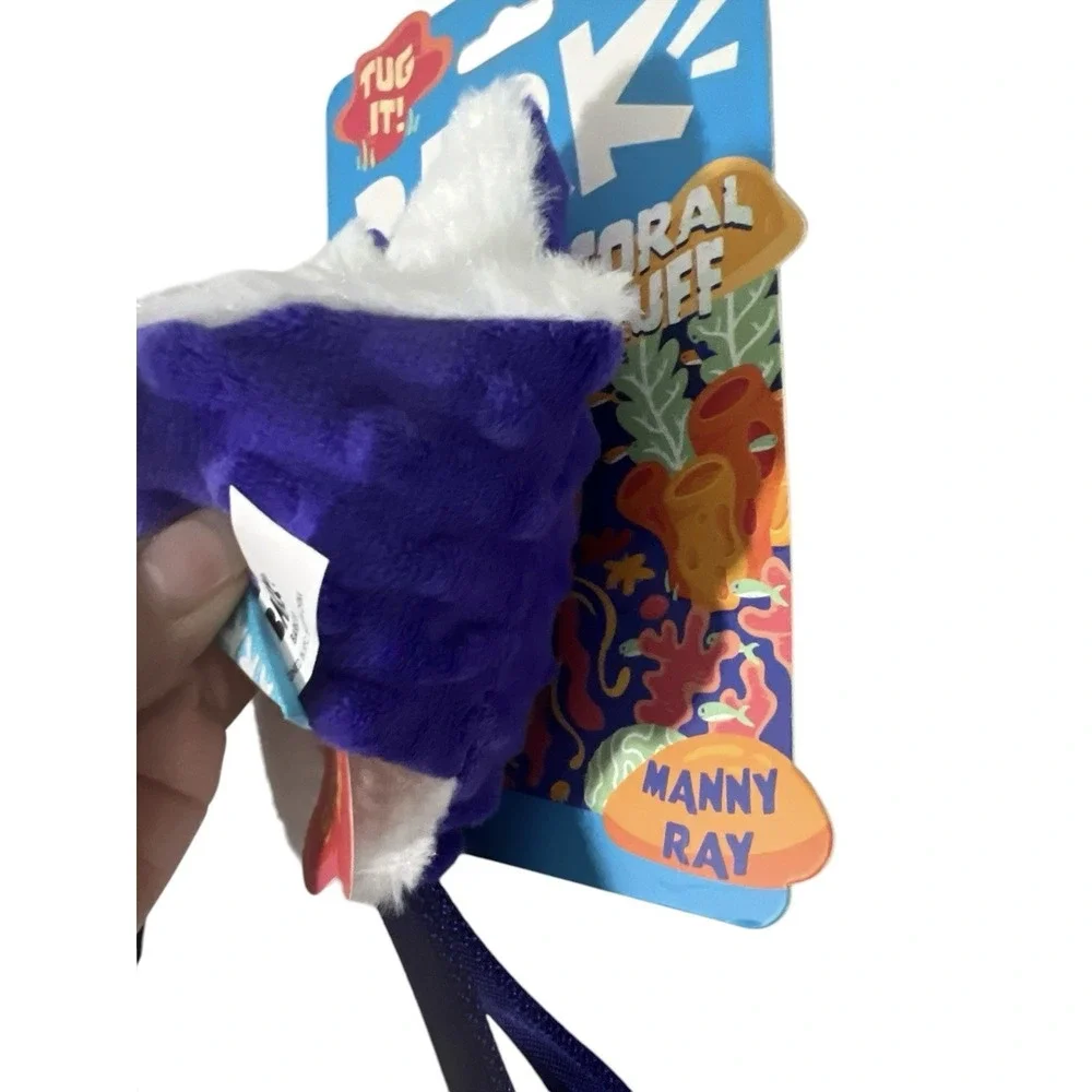 New Bark Box Manny Ray Toy Ocean Animal Summer Beach 11